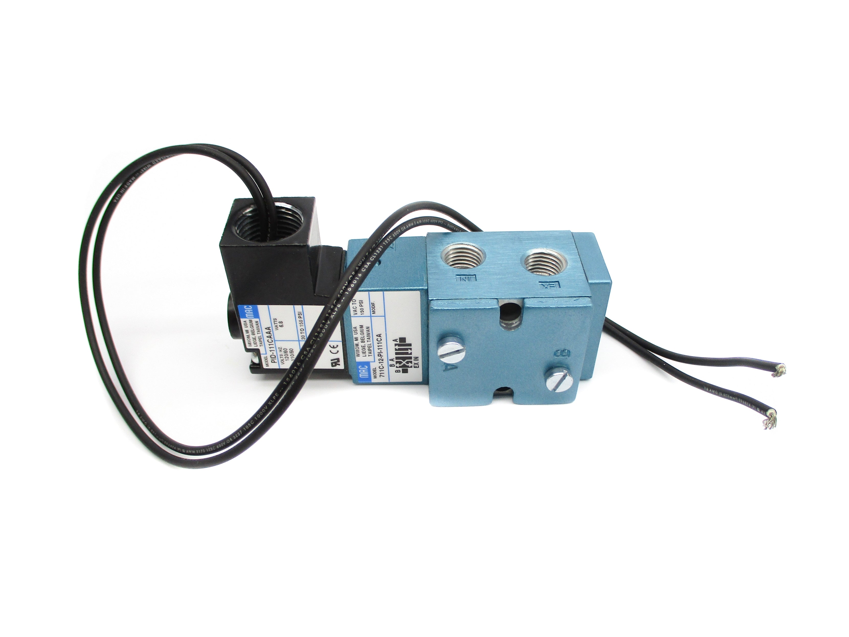MAC 711C-12-PI-111CA 110/120V 30-150PSI NSMP