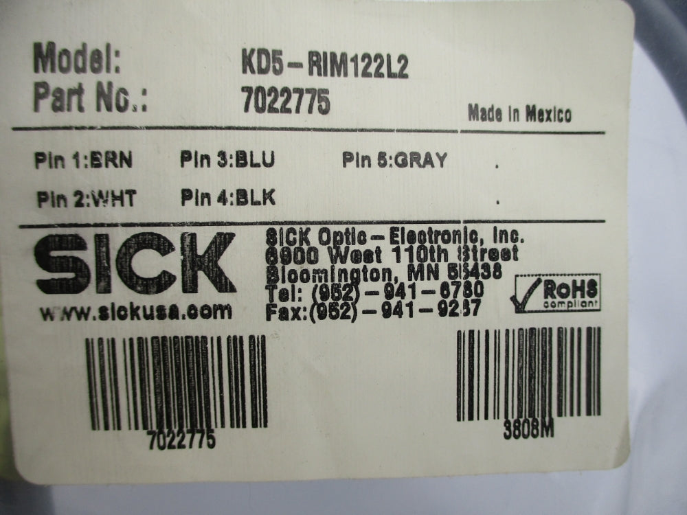 SICK KD5-RIM122L2 7022775 NSMP