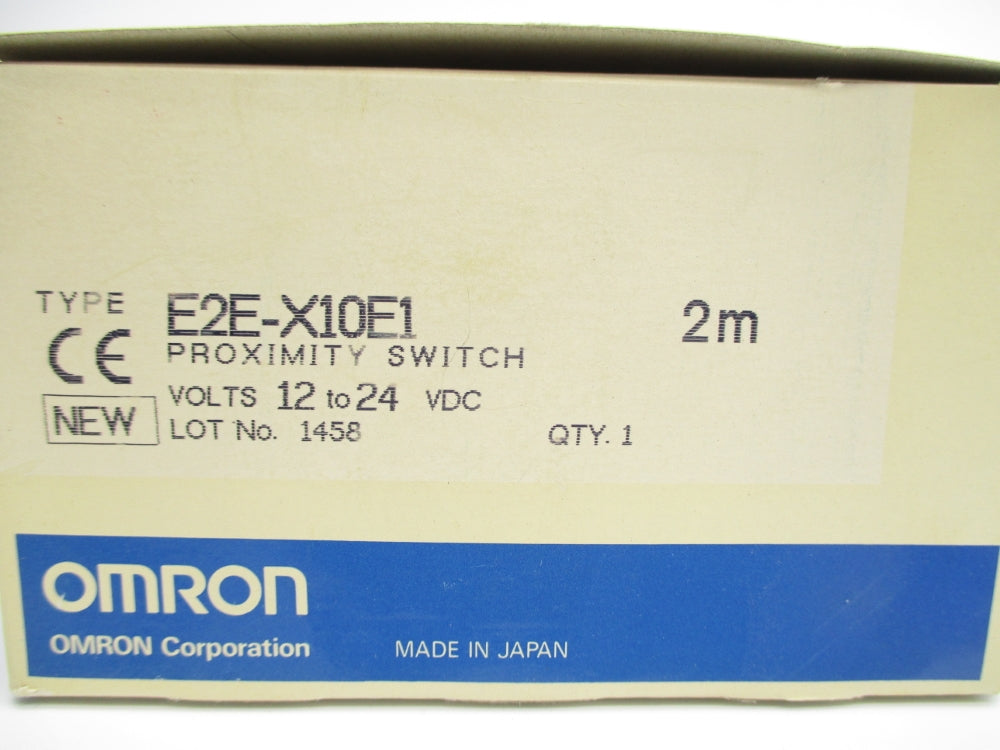 OMRON E2E-X10E1 12-24VDC 2M NSMP