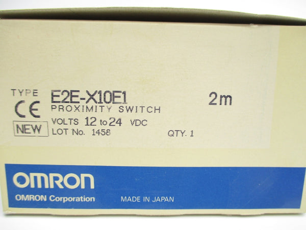OMRON E2E-X10E1 12-24VDC 2M NSMP