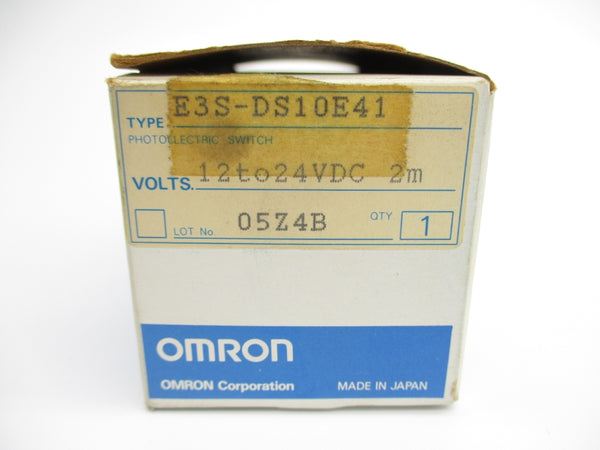 OMRON E3S-DS10E41 12-24VDC 2M NSMP