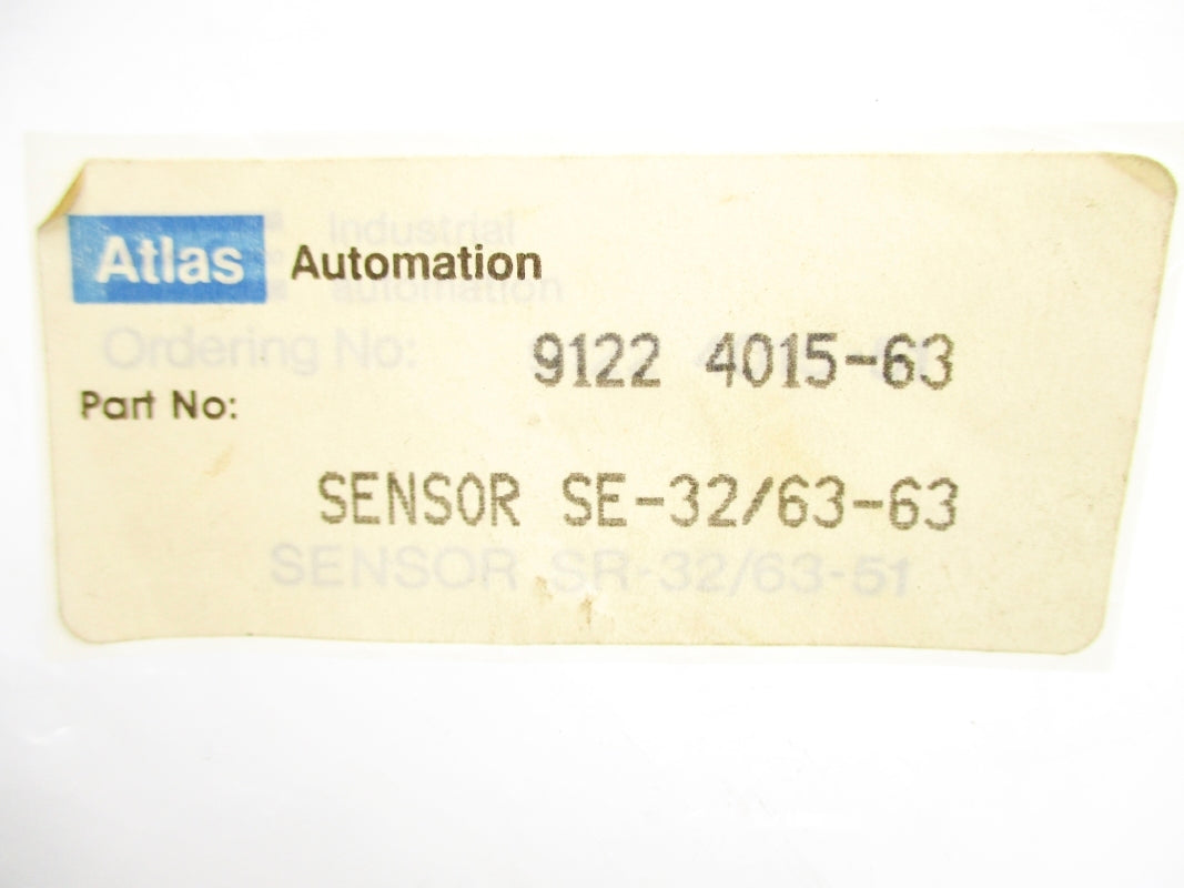 ATLAS AUTOMATION SE-32/63-63 91224015-63 NSMP