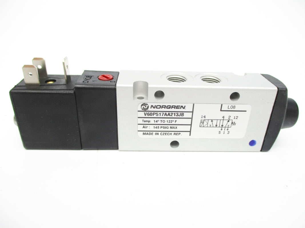 NORGREN V60P517AA213JB 24VDC 145PSIG NSMP