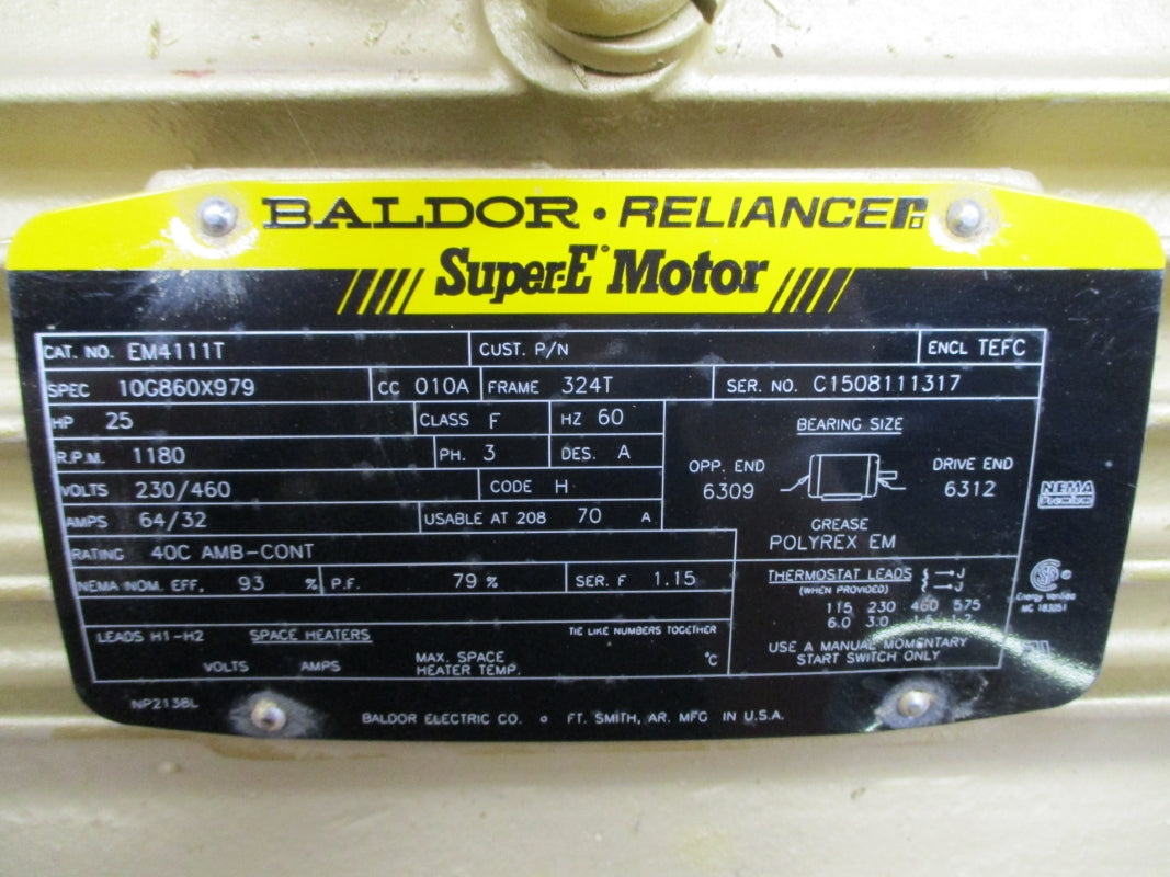 BALDOR EM4111T NSMP