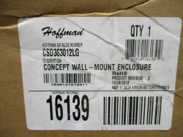 HOFFMAN CSD363012LG NSMP