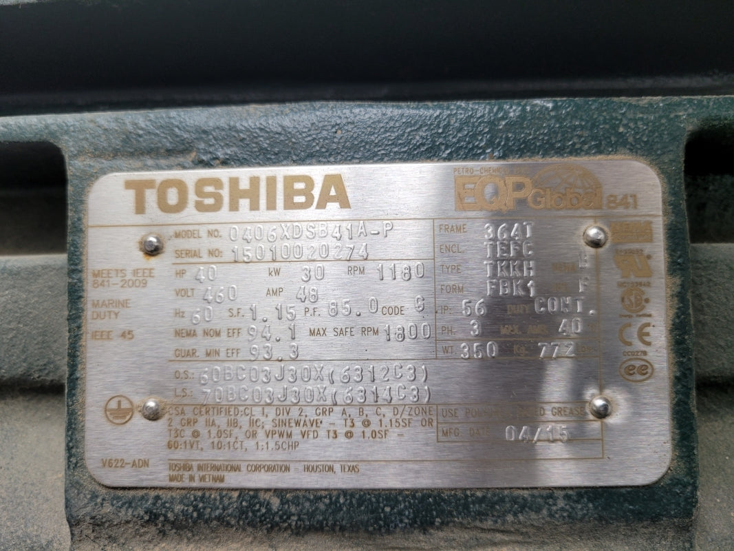TOSHIBA 0406XDSB41A-P NSMP