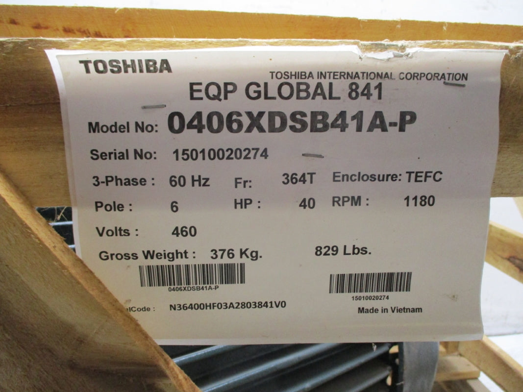 TOSHIBA 0406XDSB41A-P NSMP