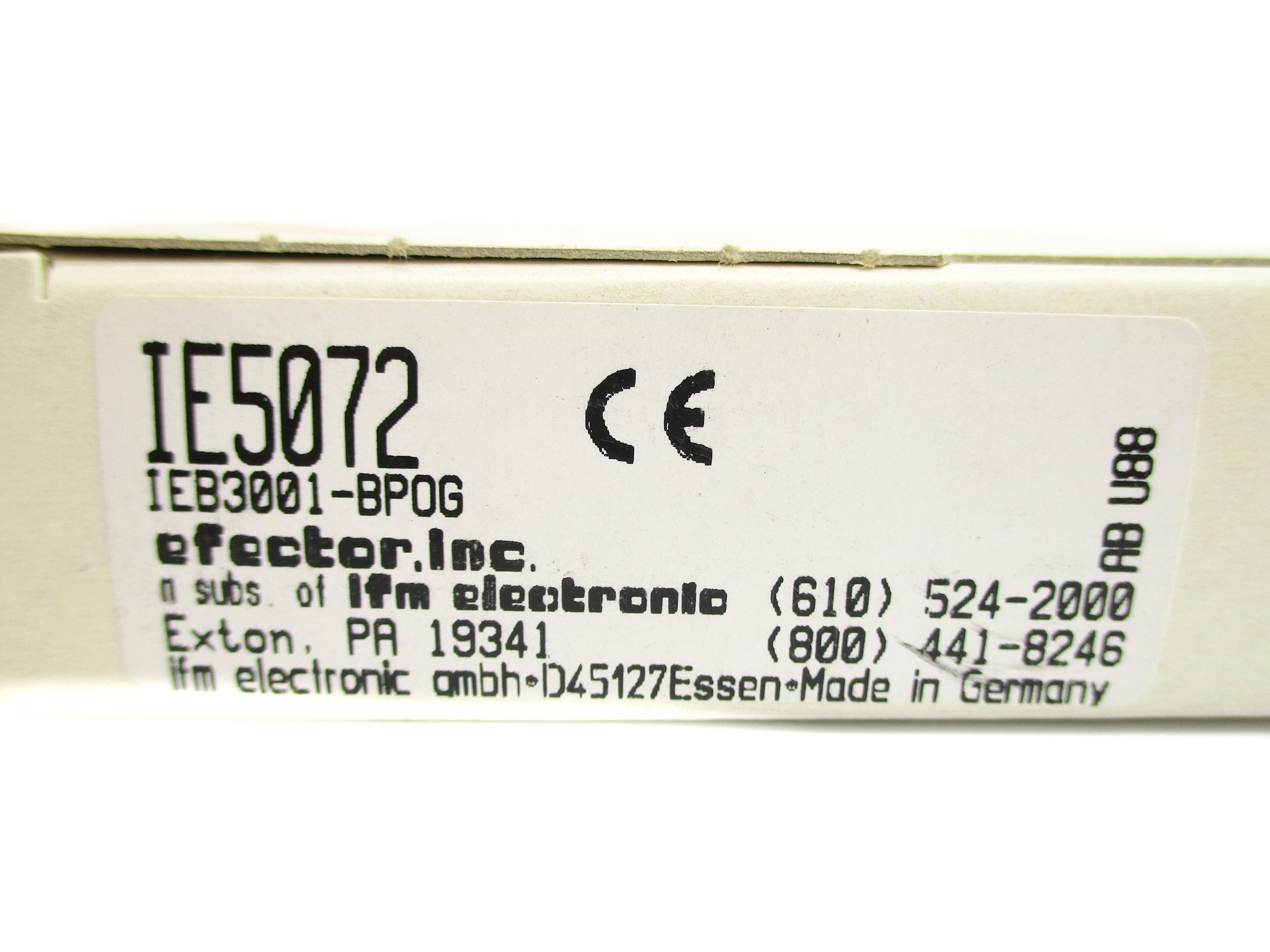 IFM EFECTOR IE5072 IEB3001-BPOG 10-36VDC NSMP