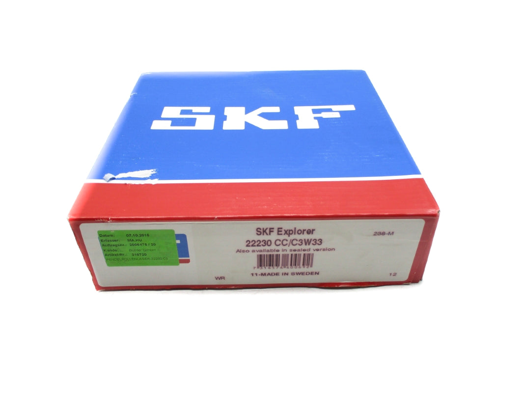 SKF 22230CC/C3W33 NSFS