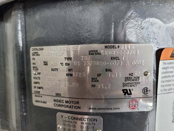 US MOTORS HT10S2BLE NSNP