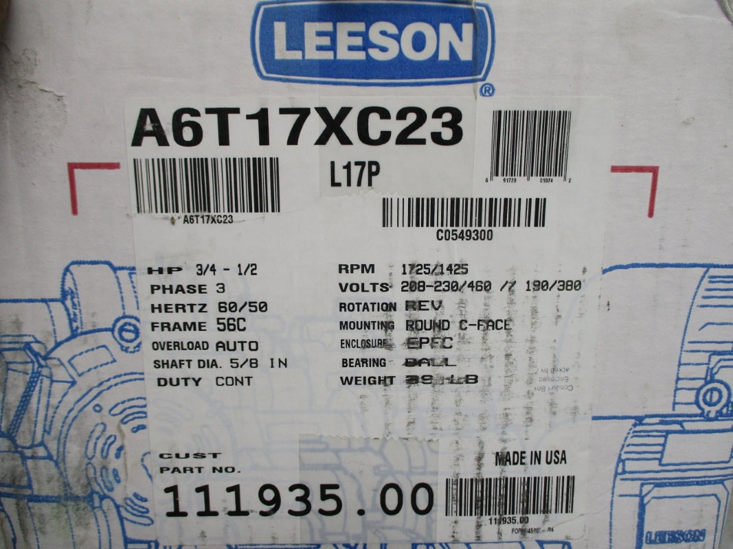 LEESON A6T17XC23 NSMP