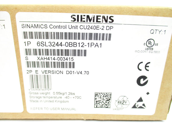 SIEMENS 6SL3244-0BB12-1PA1 NSMP