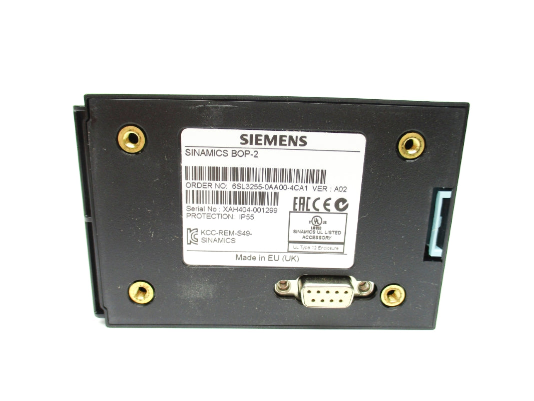 SIEMENS 6SL3255-0AA00-4CA1 NSMP
