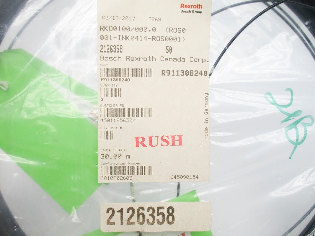 REXROTH R911308240 ROS0001-INK0414-ROS0001 NSMP