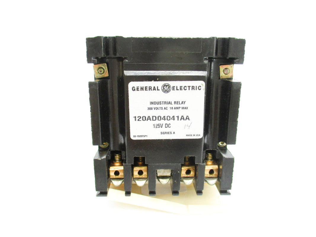 GENERAL ELECTRIC CR120AD04041AA SER. A 125VDC 10A NSMP