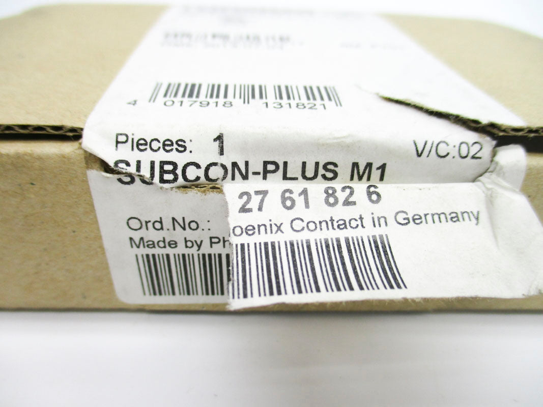 PHOENIX CONTACT SUBCON-PLUSM1 2761826 NSMP