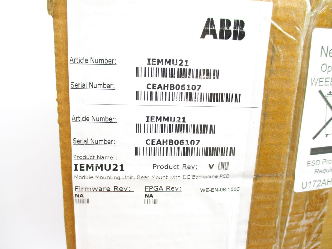 ABB IEMMU21 NSMP