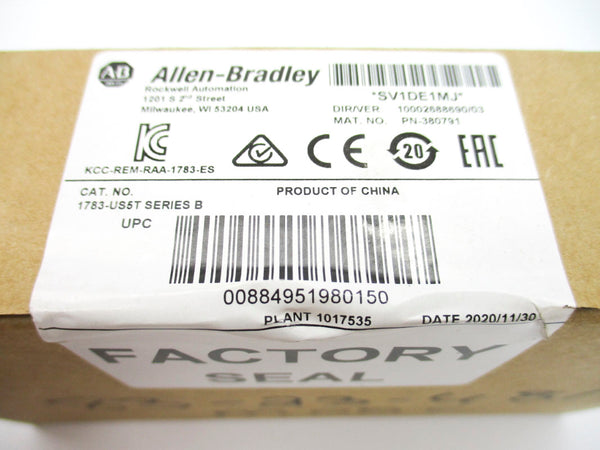ALLEN BRADLEY 1783-US5T SER. B DATE: 2020 NSFS