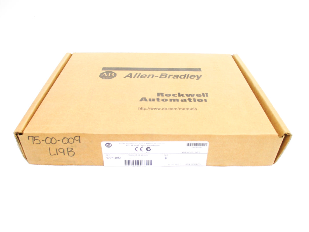 ALLEN BRADLEY 1771-IAD SER. D DATE: 2018 NSFS