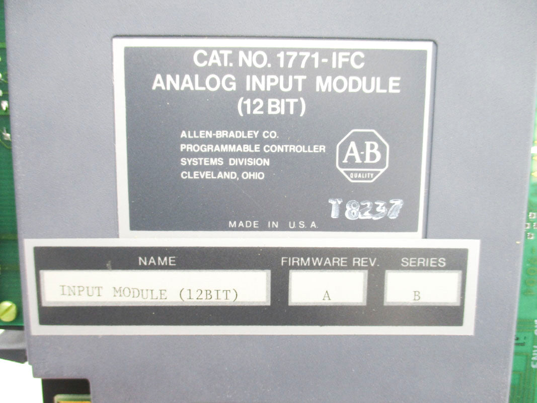 ALLEN BRADLEY 1771-IFC SER. B F/W A UNMP