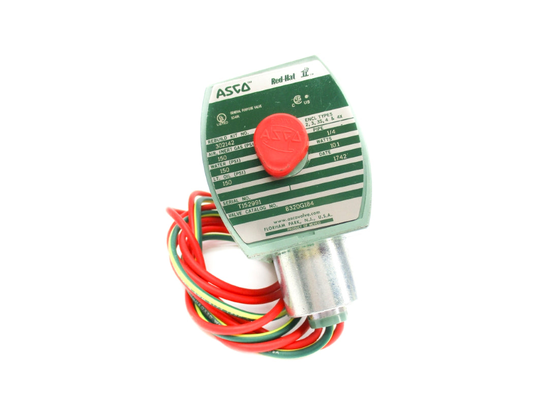 ASCO 8320G184 110/120V 150PSI 1/4" NSNP