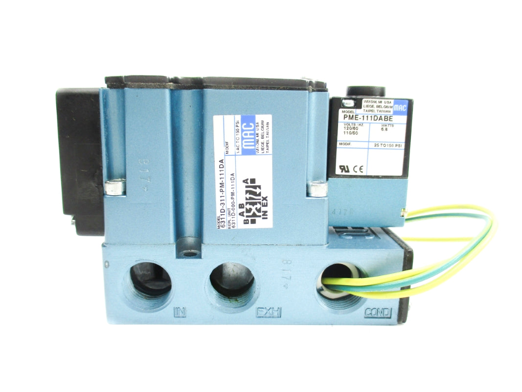 MAC 6311D-311-PM-111DA 110/120V 150PSI NSNP
