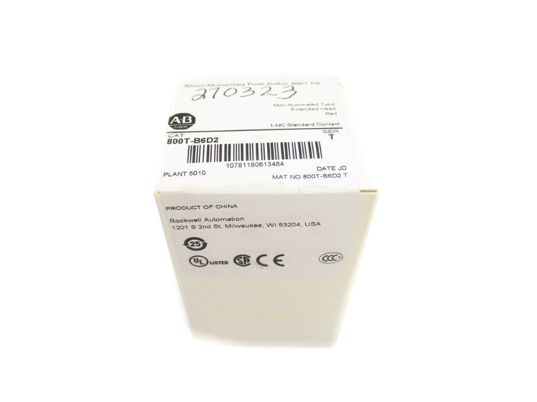 INDUSTRIAL SPARE PART 800T-B6D2 SER. T (WH) NSFS