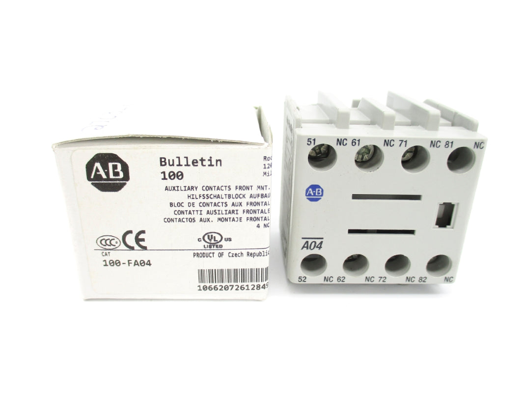 INDUSTRIAL SPARE PART 100-FA04 SER. B 600VAC 10A (WH) NSMP