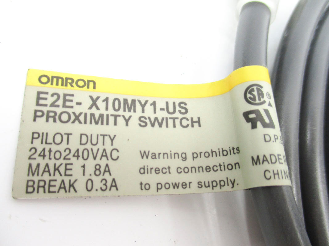 OMRON E2E-X10MY1-US 24-240VAC 1.8A NSNP
