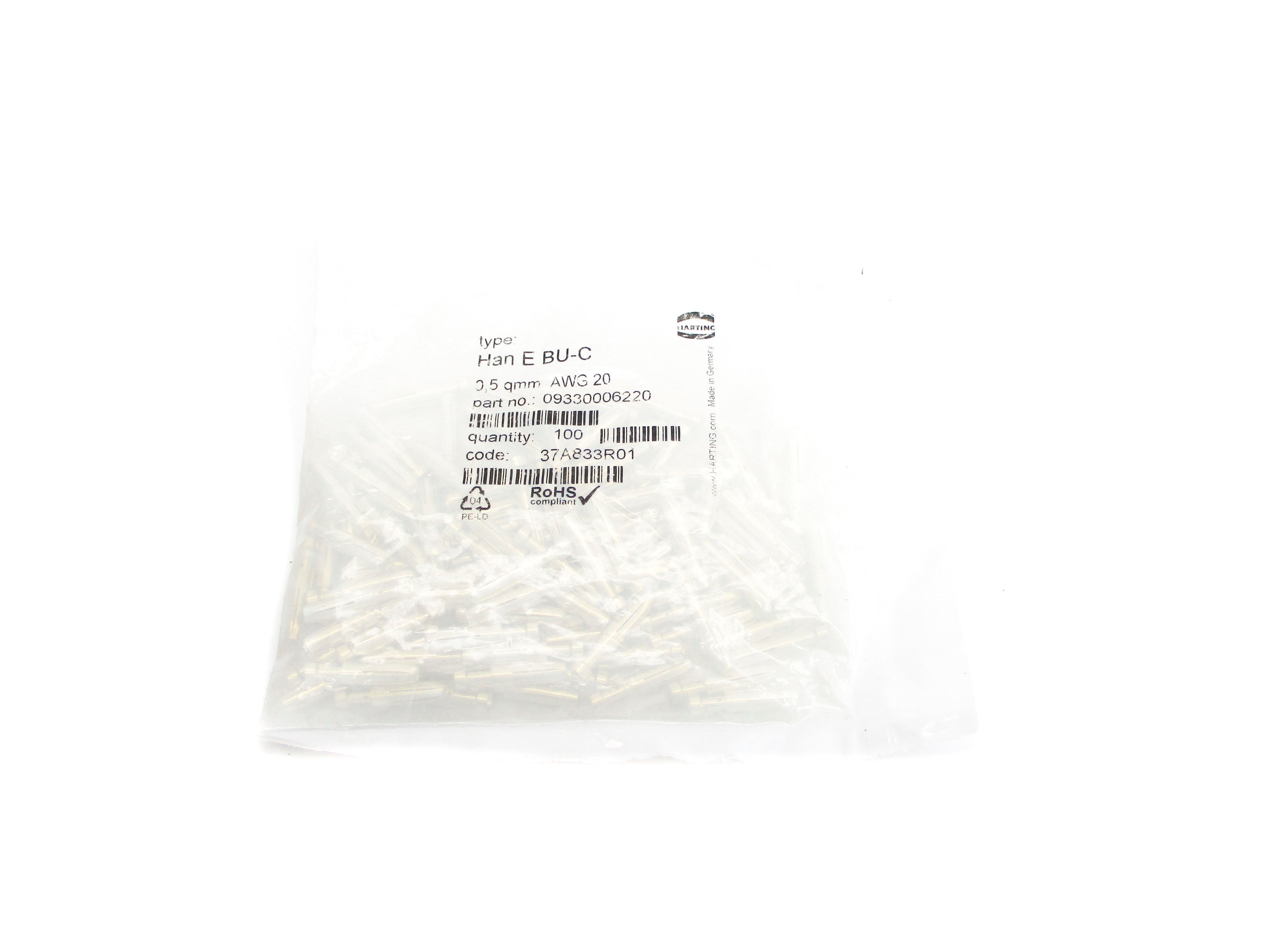HARTING 09330006220 (PKG OF 100) NSMP