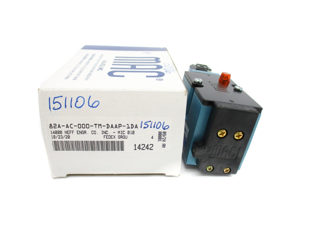 MAC 82A-AC-000-TM-DAAP-1DA 110/120V 150PSI NSMP