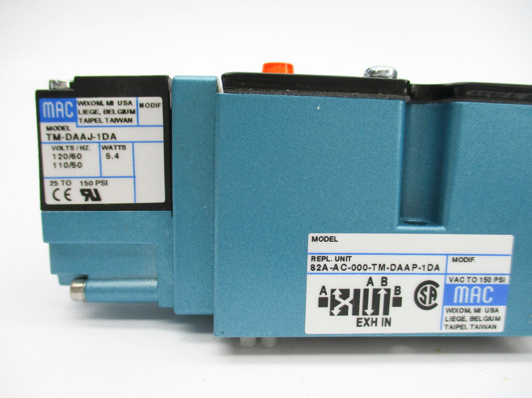 MAC 82A-AC-000-TM-DAAP-1DA 110/120V 150PSI NSMP