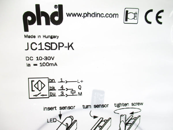 PHD JC1SDP-K 10-30VDC NSMP