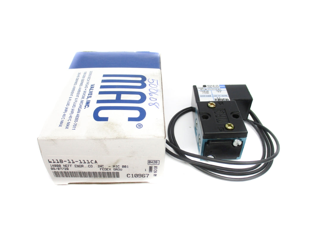 MAC 611B-11-111CA 110/120V 150PSI NSMP