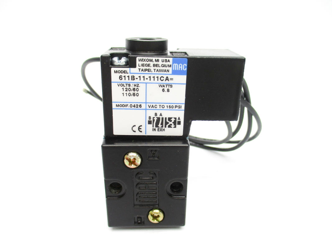 MAC 611B-11-111CA 110/120V 150PSI NSMP