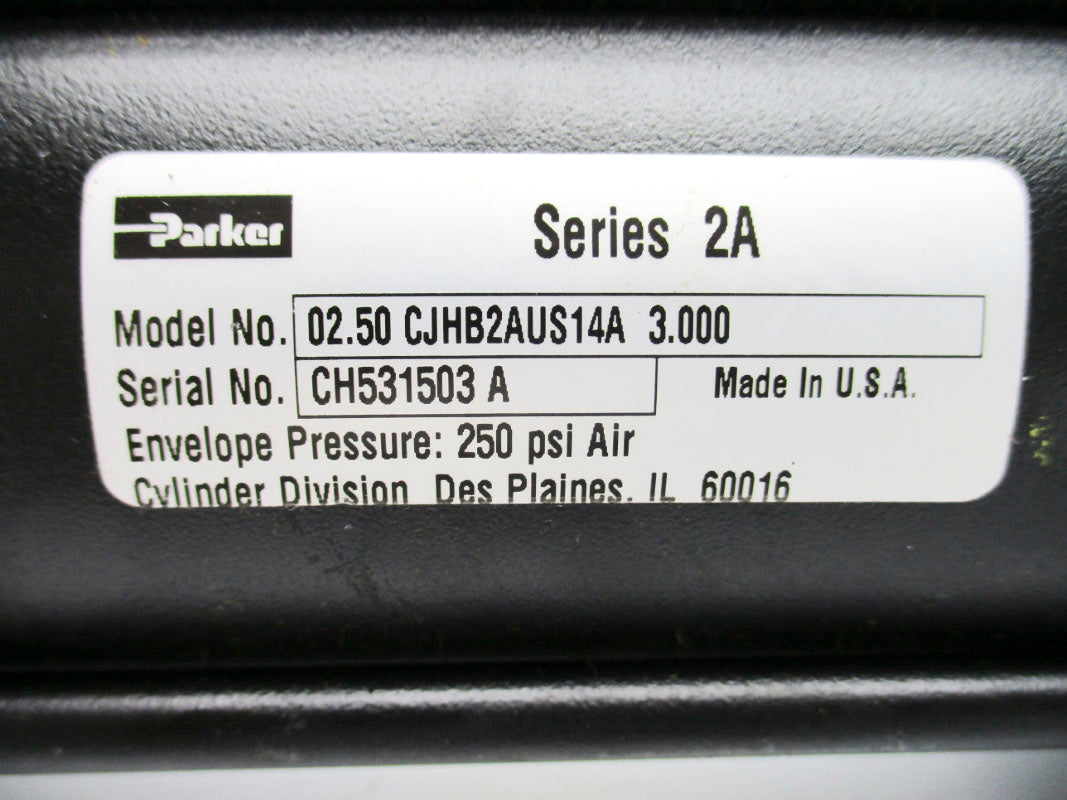 PARKER 02.50CJHB2AUS14A3.000 SER. 2A 250PSI NSNP