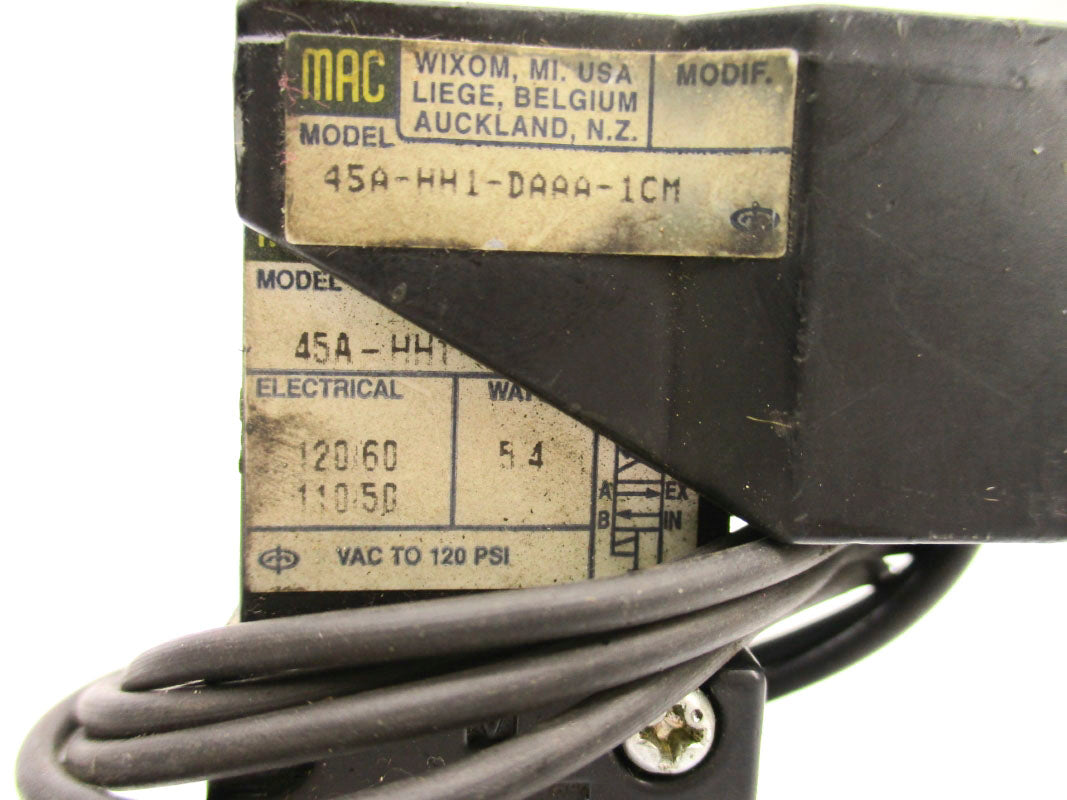 MAC 45A-HH1-DAAA-1CM 110/120V 120PSI UNMP