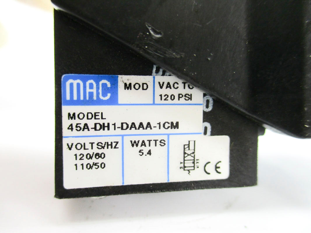 MAC 45A-DH1-DAAA-1CM 110/120V 120PSI UNMP