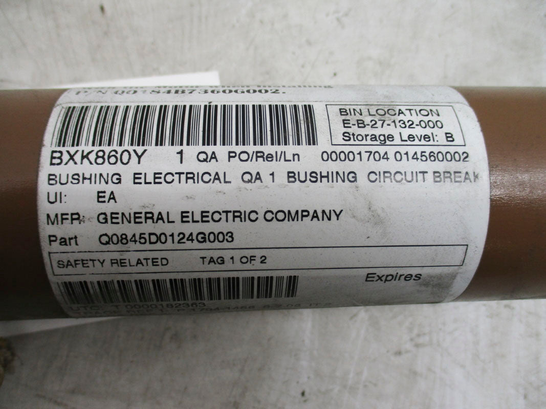 GENERAL ELECTRIC MAGNE-BLAST BXK860Y Q0845D0124G003 UNMP