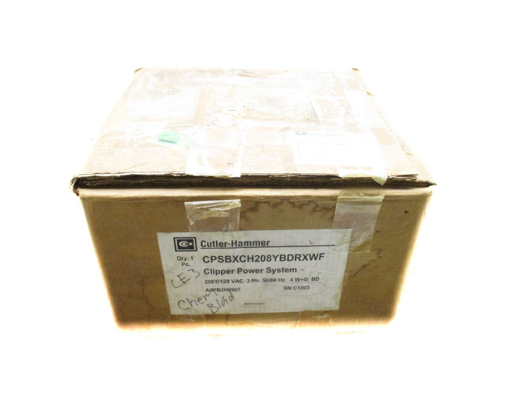 CUTLER HAMMER CPSBXCH208YBDRXWF SER. B 120VAC NSMP
