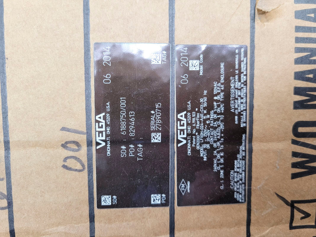 OHMART VEGA GEN2000 LFXGH-024-A4E-CXX-30 240VAC 2A NSMP