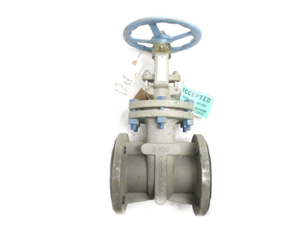 COOPER GATE VALVE CU31RIIGGAJ SIZE 3 NSNP