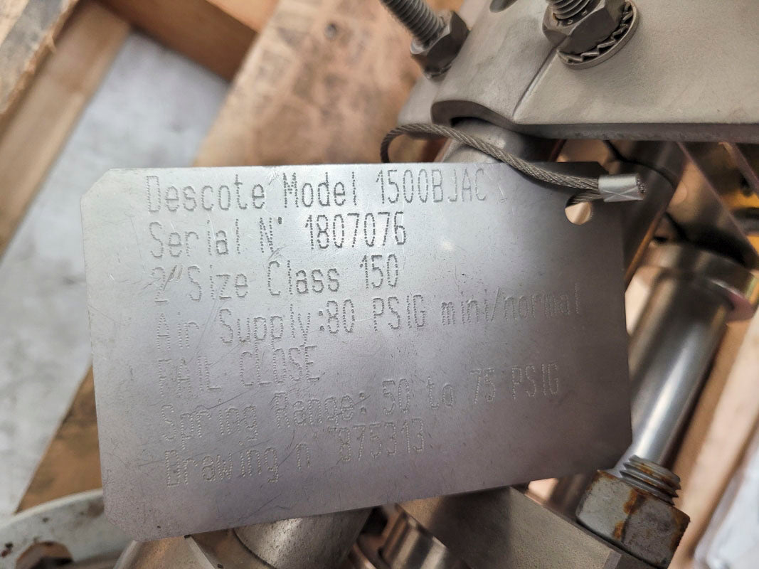 DESCOTE 1500BJAC 80PSIG NSNP