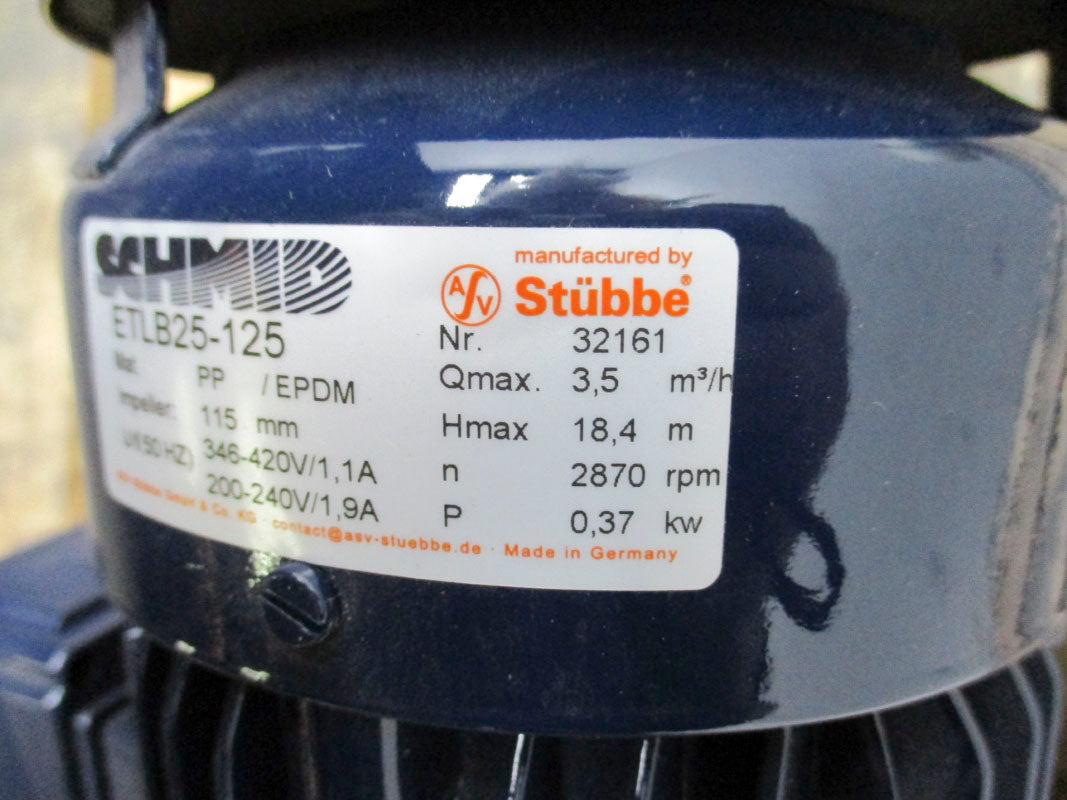 SCHMID ETLB25-125 346-420V 1.1A NSNP