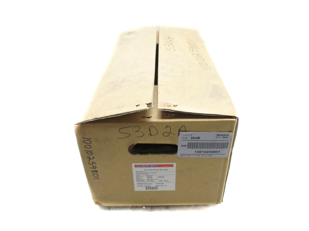 LESER PSV-E2SS 5262.0162 110PSIG NSMP