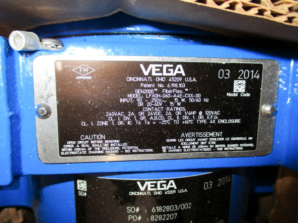 OHMART VEGA GEN2000 LFXGK-060-A4E-CXX-00 240VAC 2A NSMP