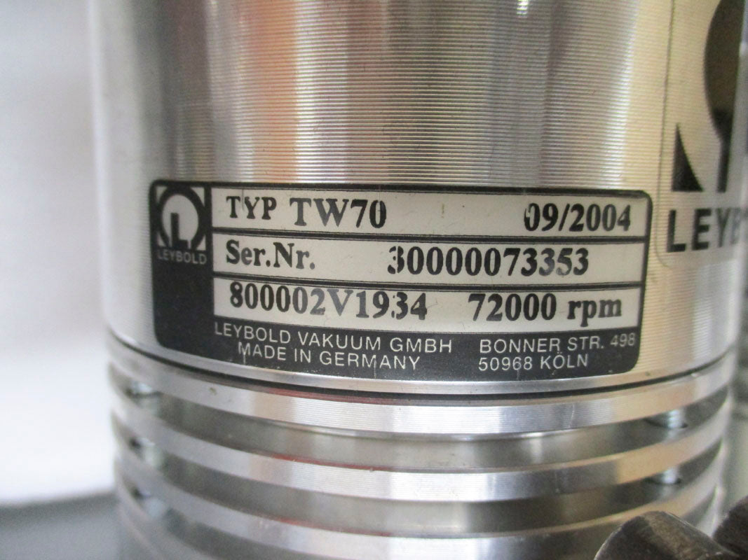 LEYBOLD TW70 80002V1934 TD300 800072V0001 24V 8A NSMP