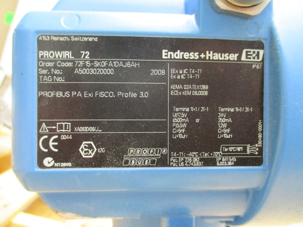 ENDRESS+HAUSER 72F15-SK0FA1DAJ6AH NSNP