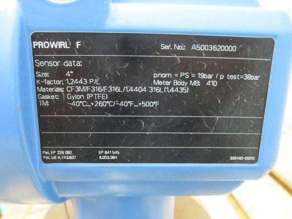 ENDRESS+HAUSER 72F1H-SK0FA1DAJ6AH 24V NSNP