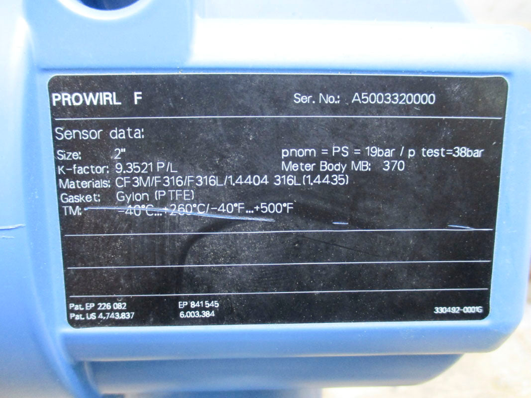 ENDRESS+HAUSER 72F50-SK0FA1DAJ6AH 24V NSNP